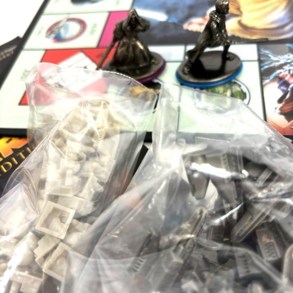 Monopoly Star Wars Saga Edition Board Game Complete Set Collectible 2005 - Picture 10 of 14